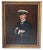 The American School Antique Oil Painting Portrait of Wwi Us Navy Officer George M. Dyott by Frank Moss Bennett For Sale - Image 3 of 7