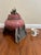 Vintage MDC Signed Pink Raku Ceramic Tripod Lidded Vessel For Sale In New York - Image 6 of 7