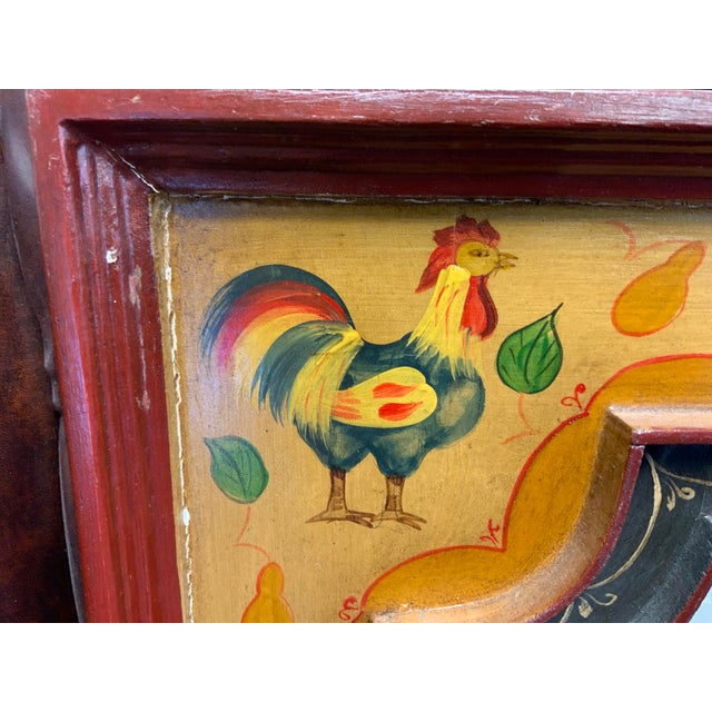 Rustic Country Style Wall Mirror For Sale - Image 4 of 6