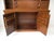 2 Pc. Bar Cabinet Walnut Toned Mid Century Deco Regency For Sale - Image 12 of 18