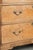 Large Antique English Blonde Oak Chest of Drawers with Gilt Elements, 18th Century For Sale - Image 12 of 14