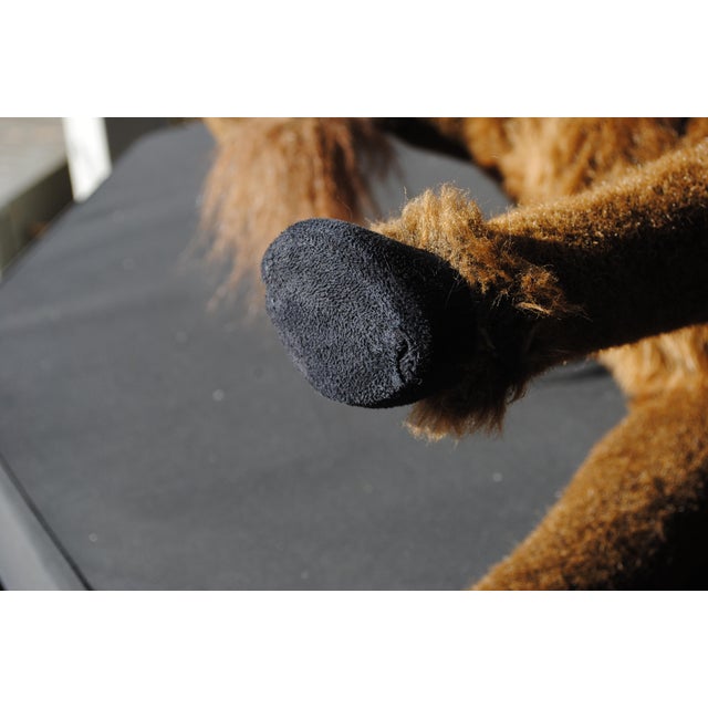 Vintage Moose Animal Footstool For Sale - Image 6 of 7