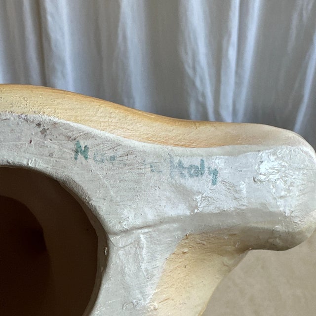 Vintage Italian Handmade Ceramic Baby Leopard Sculpture, 1970s For Sale - Image 14 of 15