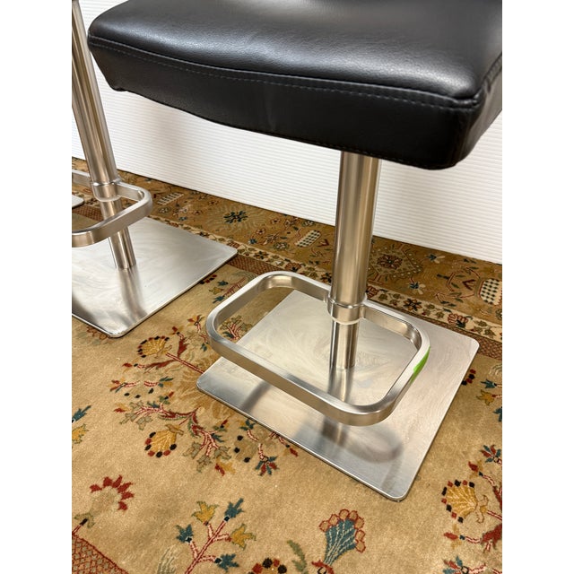 Zuri Furniture Lush Bar Stools, Set of Four For Sale - Image 4 of 12