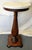 Traditional 1900's Solid Wood Reeded Pedestal/ Plant Stand With Marble Top For Sale - Image 3 of 18