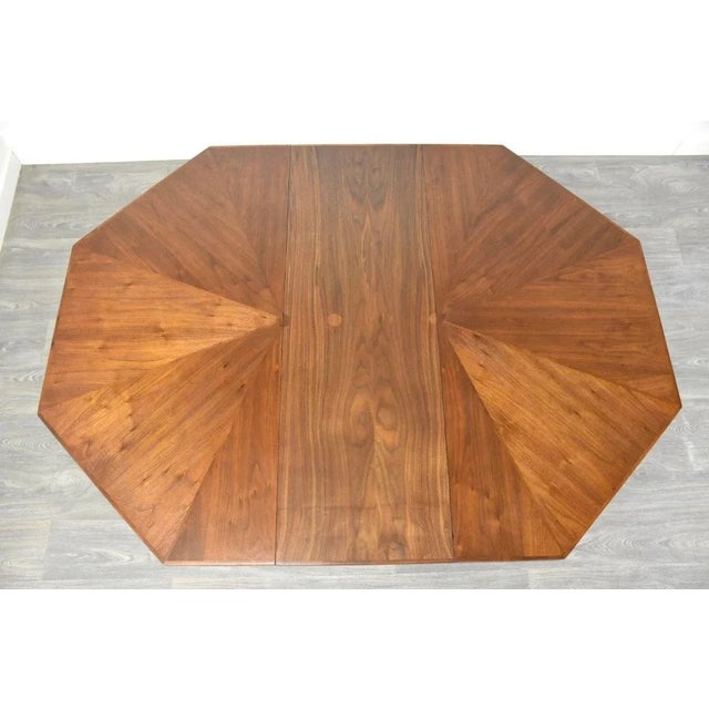 Walnut Dining Table by Foster McDavid For Sale - Image 4 of 7