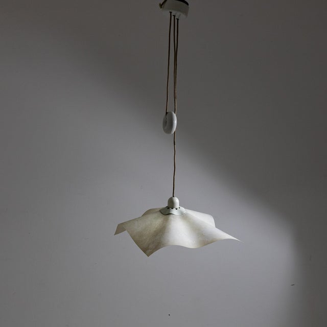 Area Adjustable Pendant Lamp by Mario Bellini for Artemide, 1960s For Sale - Image 3 of 10