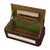 Antique Folk Art Tramp Art Box with Mirrors, 1890s For Sale - Image 6 of 16