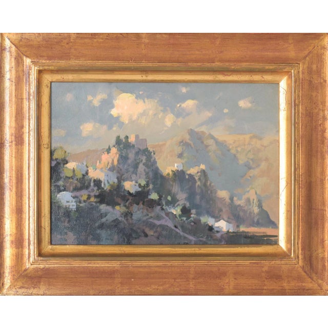 In its post-impressionist style and use of warm colours contrasted with darker tones, this painting creates a fantastic...