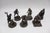 Vintage Pewter Guild Sculptures by Quirin Roth, 1970s, Set of 6 For Sale - Image 3 of 9
