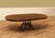 54" Round to 90" Oval Flame Mahogany Dining Table With Two Leaves, Seats 4 to 8 People, an Ap Exclusive by AntiquePurveyor For Sale In New York - Image 6 of 17