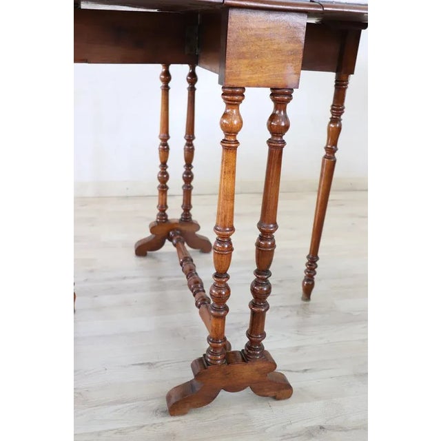 19th Century Walnut Tilt-Top Table For Sale - Image 3 of 9