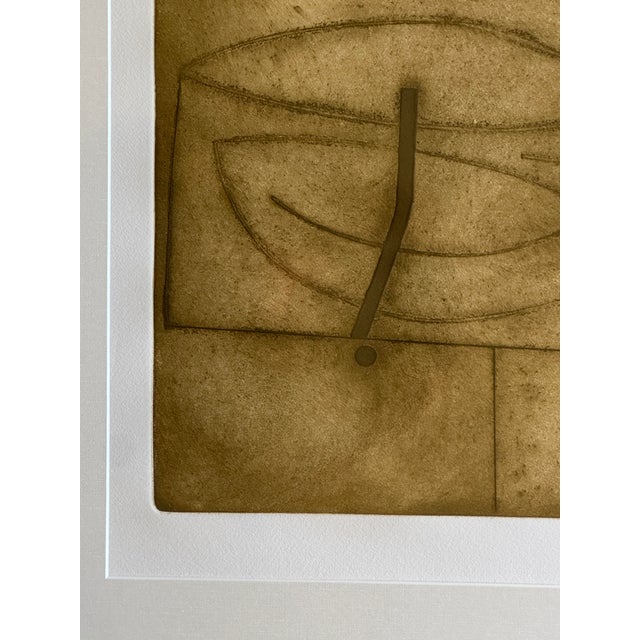 1970s Victor Pasmore, "Linear Development in One Movement," Signed Etching and Aquatint, 1974 For Sale - Image 5 of 9