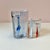 Abstract Vintage Kosta Boda 'Two Sweet Hearts' Glass Votive Candle Holder Set For Sale - Image 3 of 10