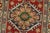 Textile Kazak Runner 2’9” X 9’7” Red Wool Tribal Hand-Knotted Oriental Rug For Sale - Image 7 of 13