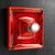 Ceramic Red Orange Fat Lava Ceramic Wall or Ceiling Lights from Hustadt Leuchten, Germany, 1970s, Set of 2 For Sale - Image 7 of 14