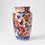 Antique, Meiji period, Japanese Imari porcelain vase.