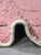 Mid-Century Modern Pink Contemporary Wool Rug - 7.9 X 6 Ft For Sale - Image 3 of 6