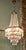 Traditional Large French Empire Style Crystal Waterfall Chandelier, 1920 For Sale - Image 3 of 8