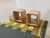 Design Plus Gallery presents a Pair of Waterfall Oak Nightstands from Häti Home. Each nightstand showcases a sculptural...