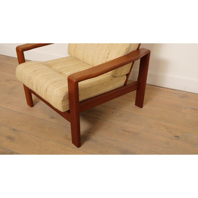 Vintage Teak Lounge Chair, 1960s For Sale - Image 6 of 15