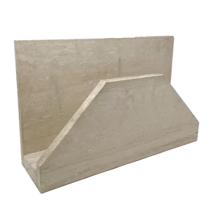 Mid-Century Travertine Magazine Rack, 1970s