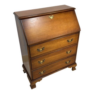 Early 20th Century Slant Front Desk For Sale