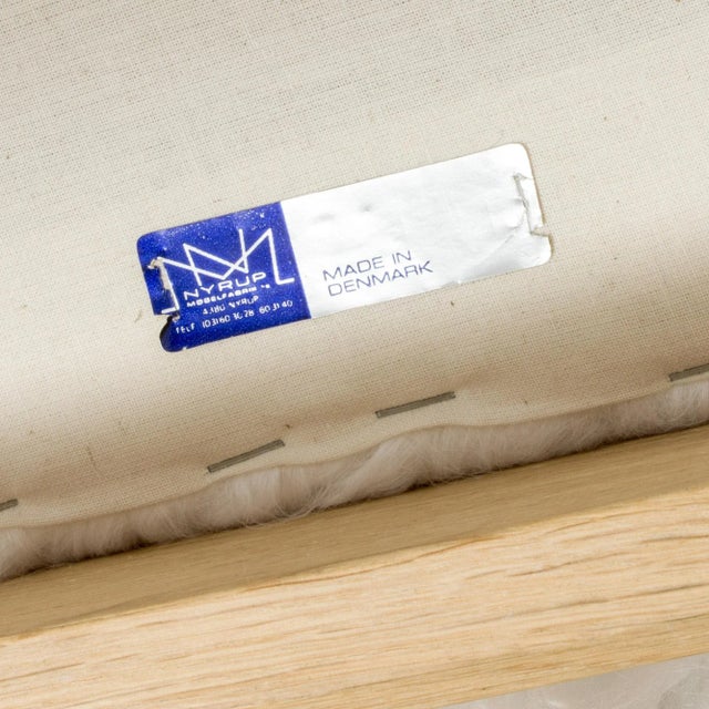 Wood Mid-Century Razorblade Lounge Chair by Henning Kjærnulf, 1960s For Sale - Image 7 of 8