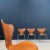 Mid-Century Modern 3107 Chairs by Arne Jacobsen for Fritz Hannssen, 1973, Set of 4 For Sale - Image 3 of 11
