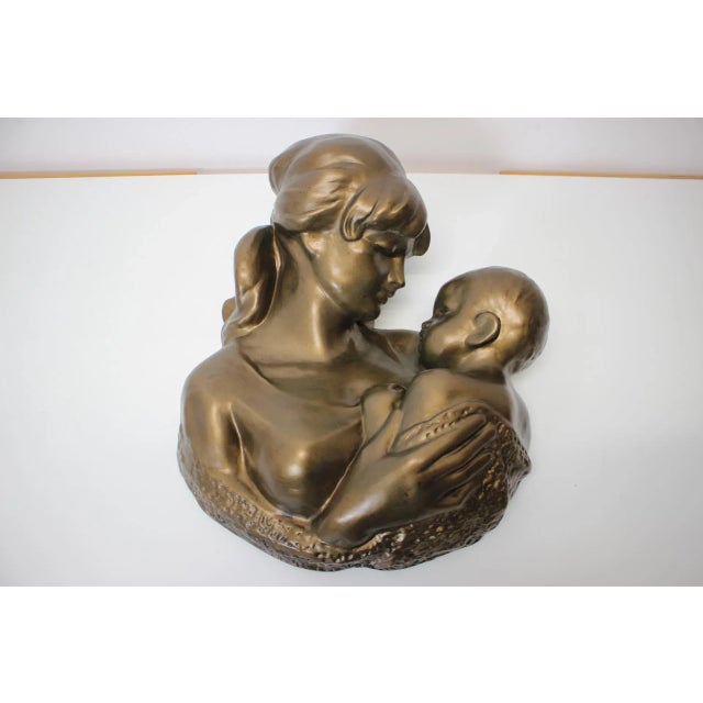 Mid-Century Wall Sculpture by Bohumil Kokrda, 1968 For Sale - Image 4 of 15