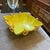 Gio Ponti 1950s Gio Ponti Style Green and Gold Ceramic Italian Square Bowl by Essepi For Sale - Image 4 of 13