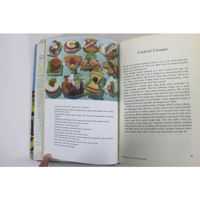 Textile 1966 the Best of Swedish Cooking & Baking Hard Cover Cookbook For Sale - Image 7 of 9