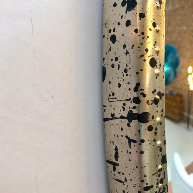 Modern French Wall-Mounted Convex Mirror For Sale - Image 4 of 17