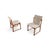 We are offering a beautiful set of two vintage Danish chairs from the 1960s for sale. These upholstered chairs were...