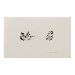 Manfred Schwartz the Flamenco Dancers Lithograph