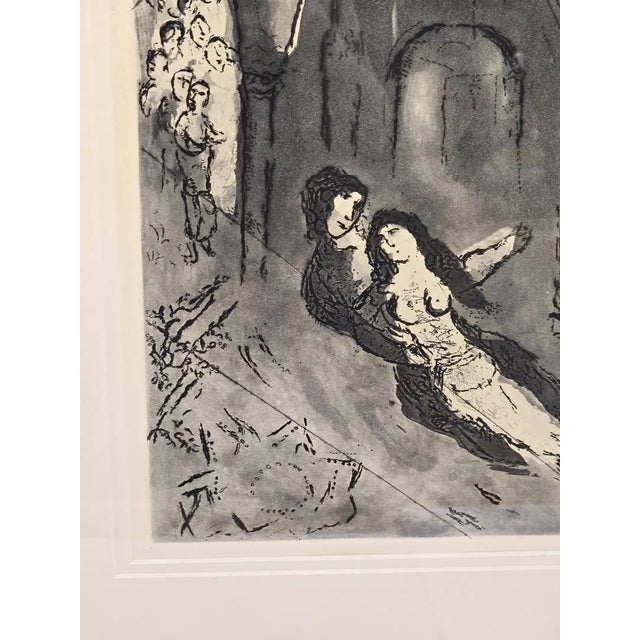 Vintage Marc Chagall "Granada" Restrike Etching, Collector's Guild Edition, Professionally Framed, 1960s For Sale - Image 11 of 15