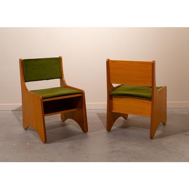 Mid-Century Modern Spanish Chairs, 1970s, Set of 2 For Sale - Image 3 of 11
