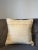 Textile Handwoven Hemp Cushion, Natural Ivory Warm Beige Ombre Pillow, Turkish Anatolian Pillow With Insert, 16x16 In For Sale - Image 7 of 9