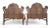 Antique French Rococo Carved Mahogany and Burlwood Twin Beds- Set of 2 For Sale - Image 9 of 18
