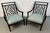 Late 20th Century Mid-Century Chinese Chippendale Style Ebonized Bamboo Lounge Chairs by LaCor For Sale - Image 5 of 16
