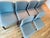 Light Gray Set of Six Design Within Reach Modern Gray Dining Chairs For Sale - Image 8 of 16