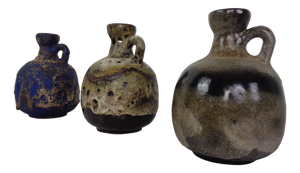 333 Fat Lava Ceramic Vases by Otto Gerharz for Ruscha, Germany, 1960s, Set of 3