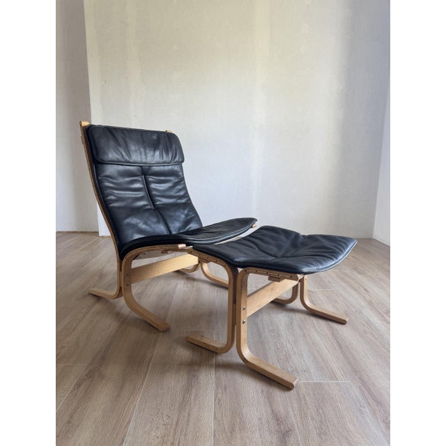 Ingmar Relling Set of Siesta Fiora Lounge Chair and Ottoman by Ingmar Relling, 2010s For Sale - Image 4 of 12