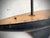 Paint Fantastic Authentic Antique Model SailBoat Old Paint Surface Wonderful Patina Pond Boat For Sale - Image 7 of 10