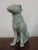 19th Century Chinese Export Celadon Porcelain Model of a Hound Dog For Sale - Image 4 of 11