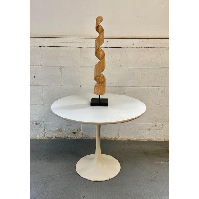 Abstract Modern Unique Wood Art Sculpture For Sale - Image 3 of 9