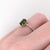 1.2Ct Tsavorite Garnet Ring With Earth Mined Diamonds: Solid 14k Gold, Oval, Size 6.75 For Sale In Columbus - Image 6 of 7