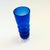 Glass Mid Century Cobalt Blue Hooped Art Glass Vase by Bo Borstrom for Aseda Glasbruk, Sweden For Sale - Image 7 of 8