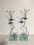 Light Gray Pair of 1990s Artist Designed Candlesticks- a Pair For Sale - Image 8 of 8