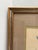 Large Vintage Framed “Blue Bonnet” Parrots Framed Fine Art Print For Sale In Sacramento - Image 6 of 8